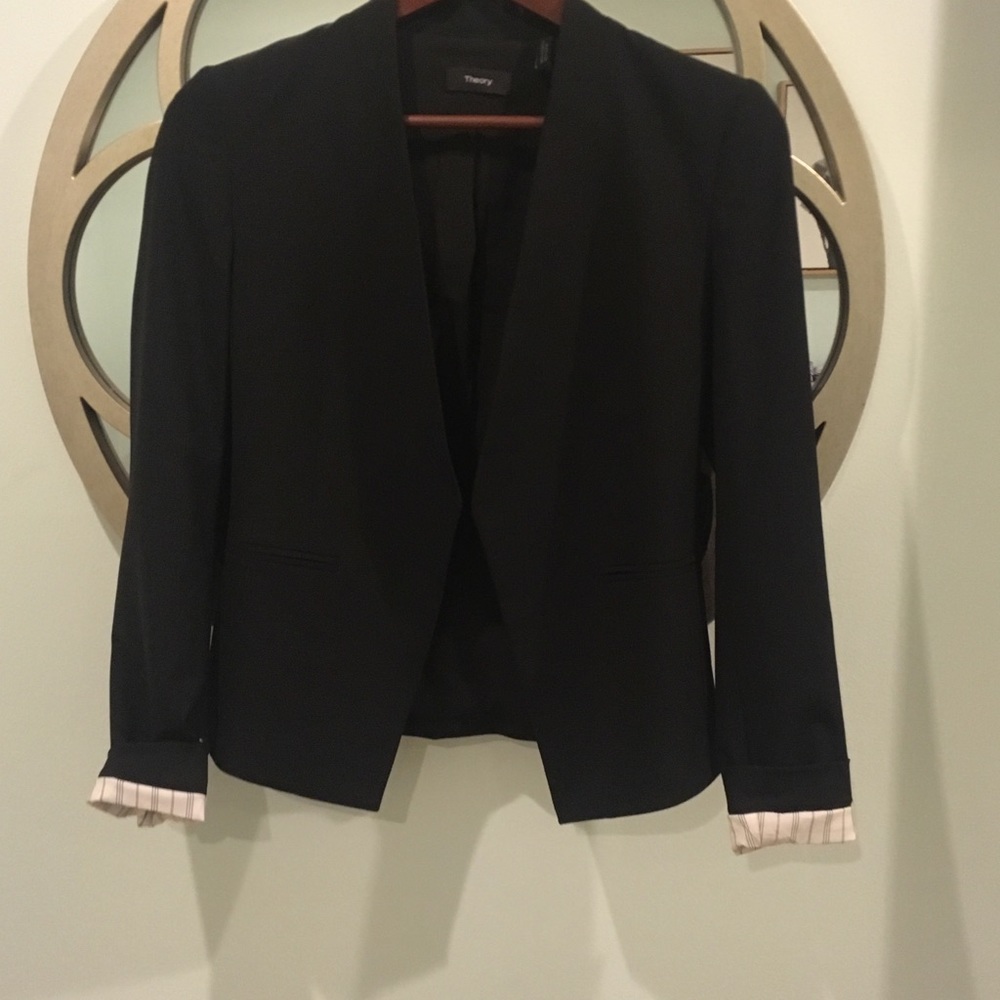 Theory Black Classic Blazer